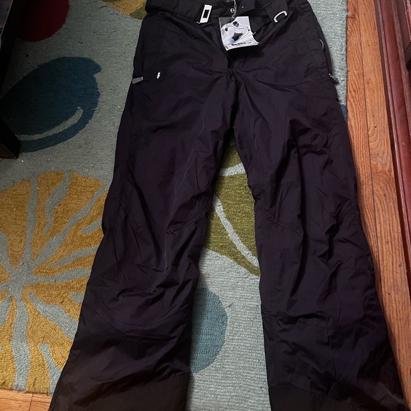 Men's ski pants. Black with button zipper. Brand new, tags still attached. - Picture 3 of 3